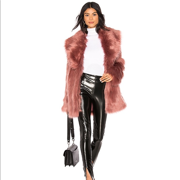 Unreal Fur Jackets & Blazers - RESERVED // Unreal Fur Premium Rose Faux Fur